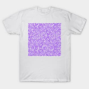 Pretty Purple Sprinkles Pattern T-Shirt